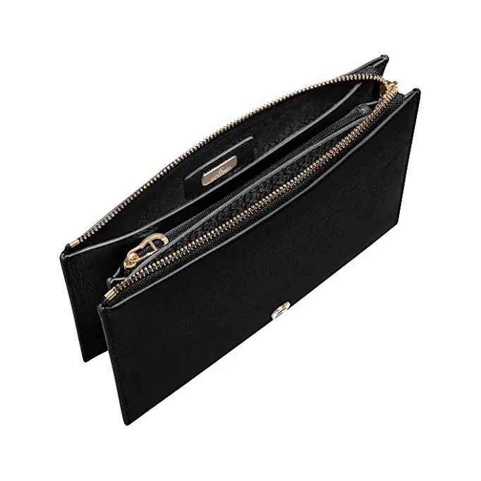 Aigner Leather Accessories-Zita bag with shoulder strap black