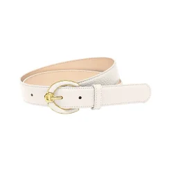 Aigner Belts-Zita Belt 3 cm cotton white