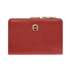 Aigner Wallets-Zita Combination Wallet burnt red