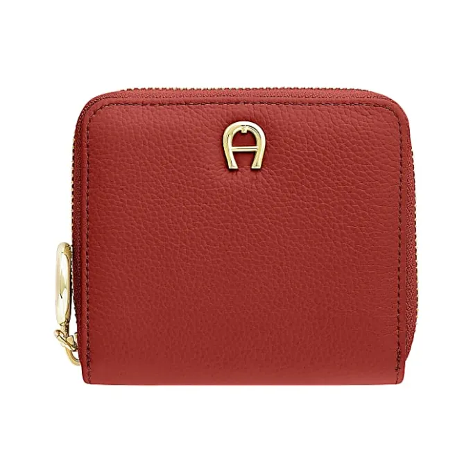 Aigner Wallets-Zita combination wallet burnt red