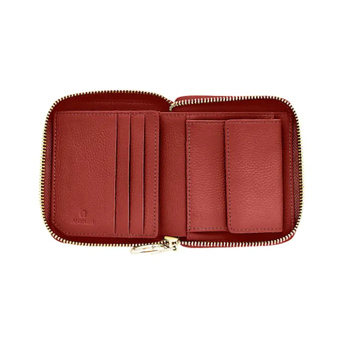 Aigner Wallets-Zita combination wallet burnt red