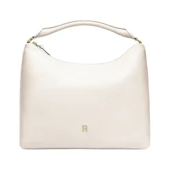 Aigner Bags-Zita Hobo Bag M cotton white