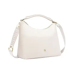 Aigner Bags-Zita Hobo Bag M cotton white
