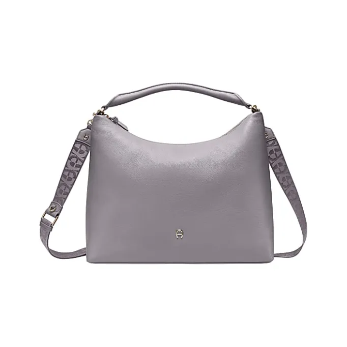 Aigner Bags-Zita Hobo Bag M iron grey
