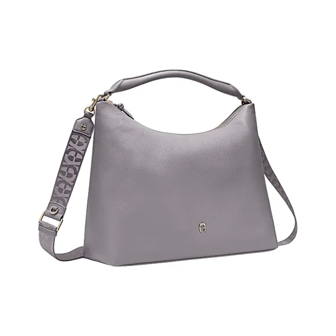 Aigner Bags-Zita Hobo Bag M iron grey