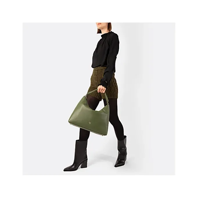 Aigner Bags-Zita Hobo Bag M iron grey