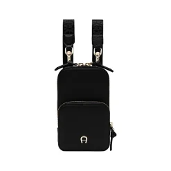 Aigner Leather Accessories|Phone Cases-Zita phone pouch black