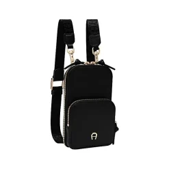 Aigner Leather Accessories|Phone Cases-Zita phone pouch black