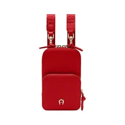 Aigner Leather Accessories|Phone Cases-Zita phone pouch lipstick red