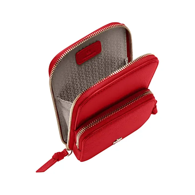 Aigner Leather Accessories|Phone Cases-Zita phone pouch lipstick red