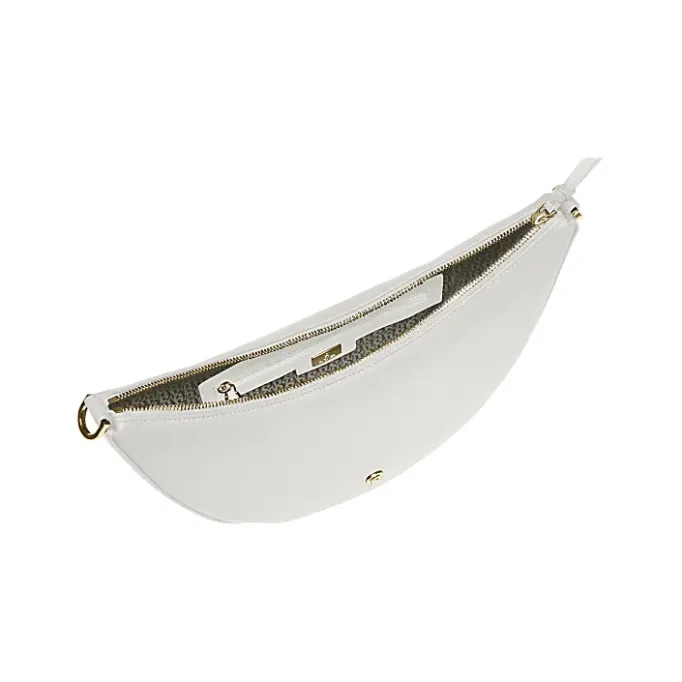 Aigner Bags-Zita shoulder bag M cotton white