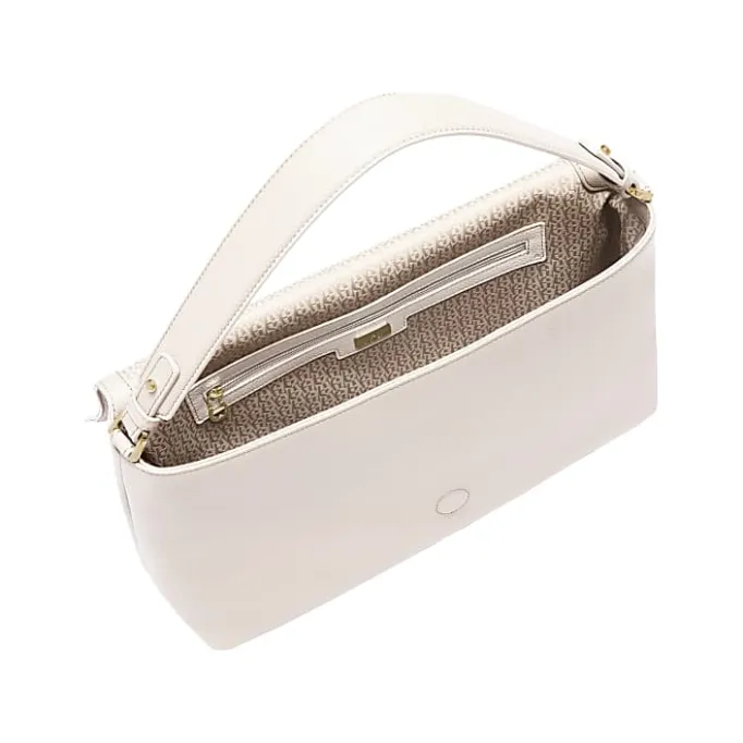 Aigner Bags-ZITA Shoulder bag M cotton white