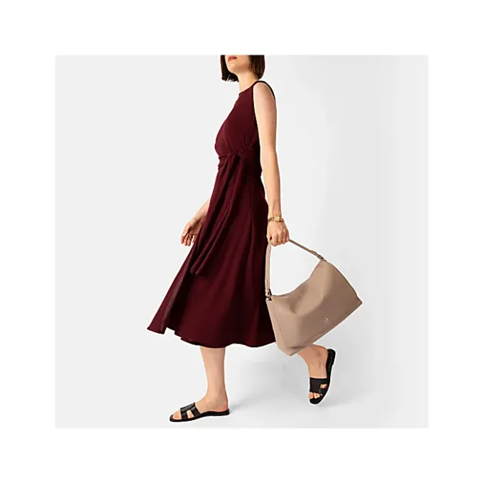 Aigner Bags-ZITA Shoulder bag M cotton white