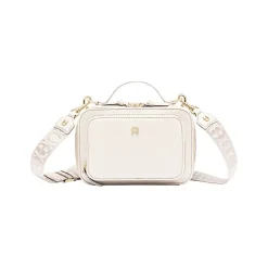 Aigner Bags-Zita Shoulder Bag S cotton white