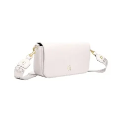 Aigner Bags-Zita shoulder bag S cotton white