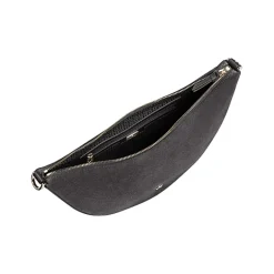 Aigner Bags-Zita Suede shoulder bag M night grey
